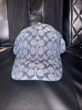 Coach Baseball Cap - Denim
